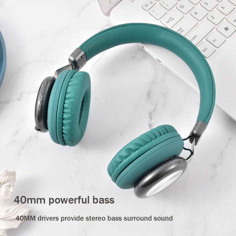 BT1616 HiFi Stereo Wireless Bluetooth Over-ear Headset Noise Cancelling Music Gaming Headphone BT1616 HiFi Stereo Wireless Bluetooth Over-ear Headset Noise Cancelling Music Gaming Headphone